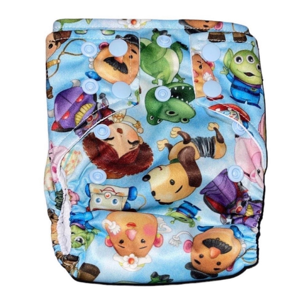 Texas Tushies To Infinity AIO Newborn Diaper